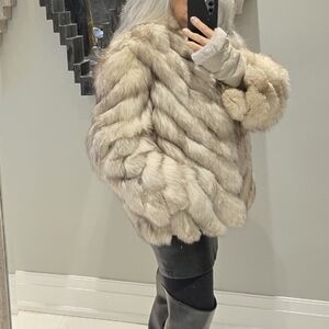 Fox Fur Jacket Med
